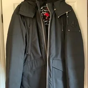Moose Knuckles Jackets Coats Nwt Moose Knuckles Millstream Black Mens Jacket Size L Poshmark